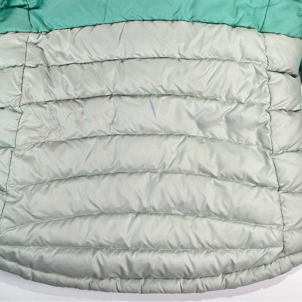 Patagonia kids reversible down puffer jacket hooded winter coat girls L - Picture 5 of 16